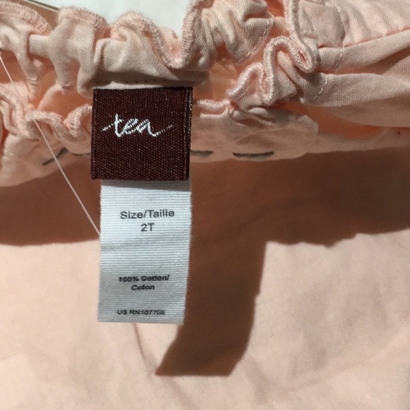 Tea 2T soft pink blouse NWT perfect - Picture 3 of 8